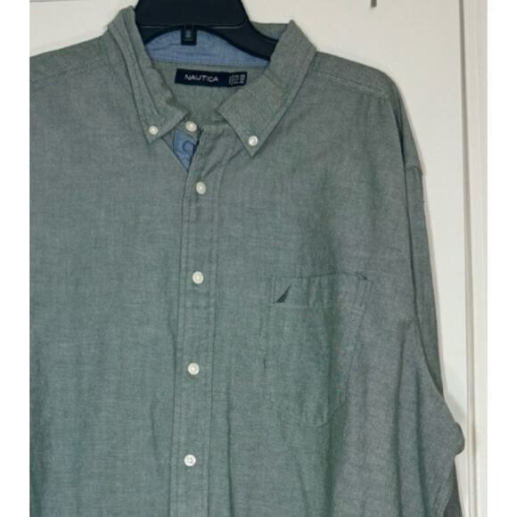 Nautica Men's Long Sleeve Button Down XXL - Picture 1 of 10
